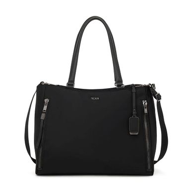 TUMI - Voyageur Valetta Large Tote - Black/Gunmetal