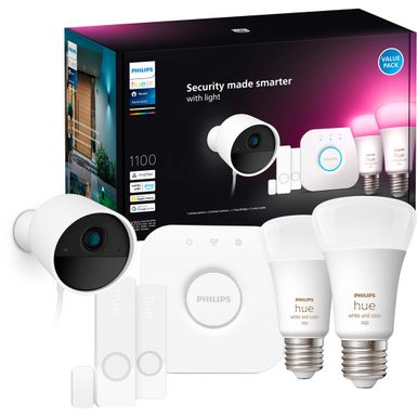 Philips Hue Wired Security Camera WCA E26 set NM - White