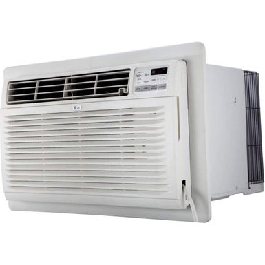 LG - 8000 BTU 115V Through-the-Wall Air Conditioner with Remote Control - White