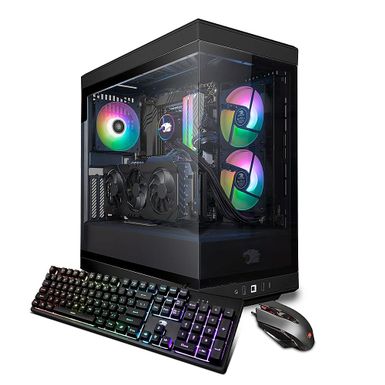 iBUYPOWER - Y40 Gaming Desktop - Intel Core i7-14700KF - 32GB DDR5 RAM - NVIDIA GeForce RTX 4070 12GB - 2TB NVMe SSD - Black