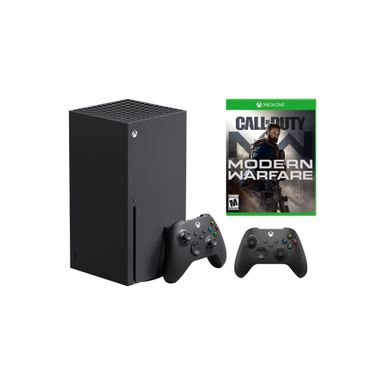 Xbox X + Call of Duty Modern Warfare Bundle with Extra Controller