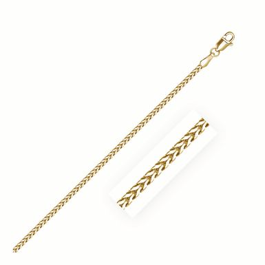 14k Yellow Gold Franco Chain 1.8mm (18 Inch)