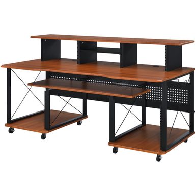 ACME Megara Music Desk, Cherry & Black Finish