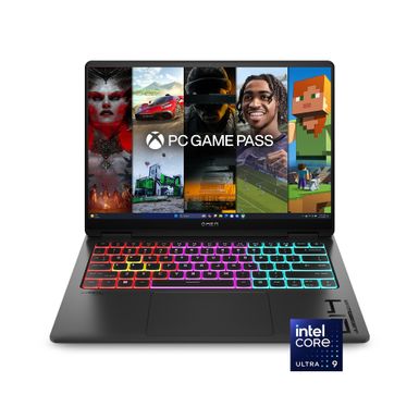 HP OMEN - Transcend 14" 120Hz 3K OLED Gaming Laptop - Intel Core Ultra 9-185H - 32GB Memory - NVIDIA GeForce RTX 4070 - 1TB SSD - Shadow Black