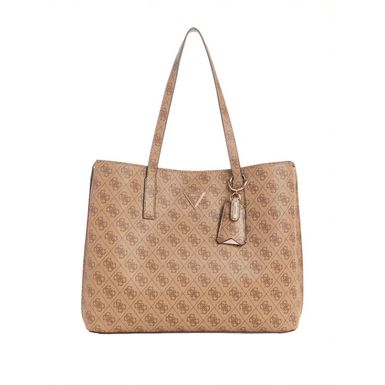 Guess Meridian Girlfriend Tote (Latte Logo)