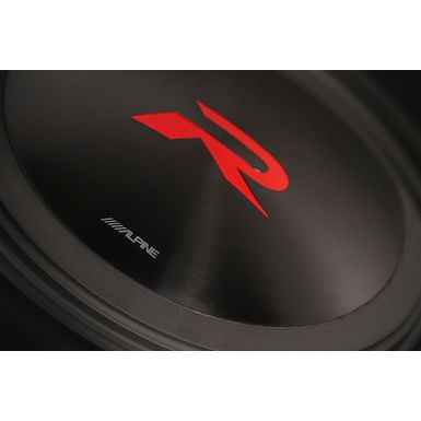 Alpine - R-Series 10" Dual Voice Coil 4-Ohm Subwoofer - Black