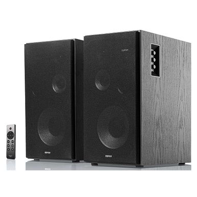 Edifier - R2850DB Active Bookshelf Speakers, Computer Speakers - Bluetooth and Optical Input - 2.0 Studio Monitor Speaker - Black