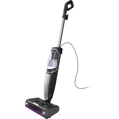 Shark - Pickup 3-in-1 Steam Mop, Pick-Up, Sanitize* - Black/Stone Metallic