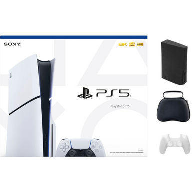 Sony - PlayStation 5 Slim Console - White With Accessories