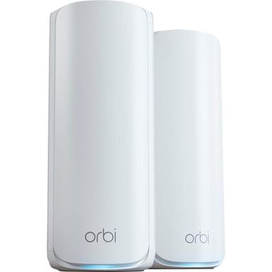 NETGEAR - Orbi 770 Series BE11000 Tri-Band Mesh Wi-Fi 7 System (2-pack) - White