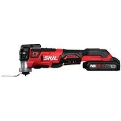 SKIL 20V BL Oscillating Tool Kit - Red/Black