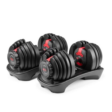 BowFlex - SelectTech 552 Adjustable Dumbbells - Black