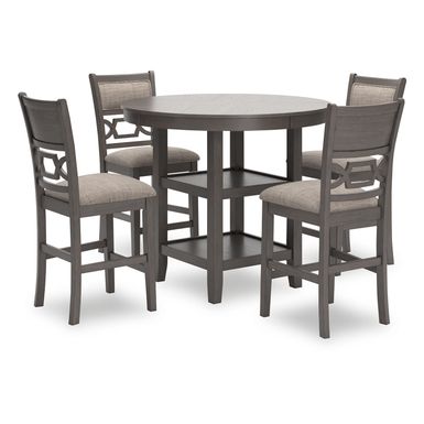 Wrenning Counter Height Dining Table and 4 Barstools (Set of 5)