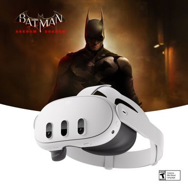 Meta Quest 3 512GB  The Most Powerful Quest  Ultimate Mixed Reality Experiences  Get Batman Arkham Shadow - White