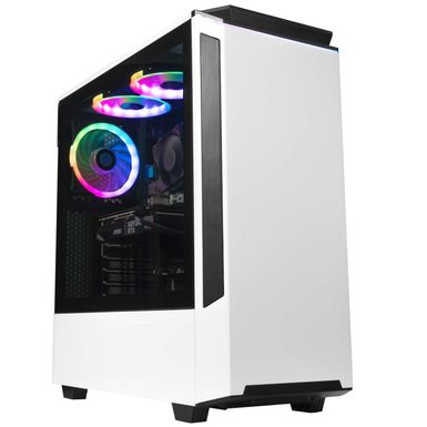 Periphio Ecto Prebuilt Gaming PC - GeForce RTX 3050 (8GB), Intel Core i5-6500 (3.6GHz Turbo), 1TB Solid State SSD, 16GB DDR4 RAM, Windows 10, WiFi + BT (Refurbished)