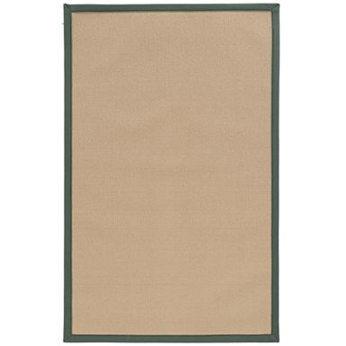 Abberly Sisal And Green 8X11 Area Rug