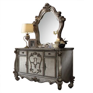 ACME Versailles Mirror, Antique Platinum