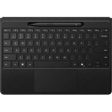 Microsoft - Surface Slim Pen (2nd Edition) and Pro Flex Keyboard for Pro (11th Edition) Pro 9 Pro 8 - Black