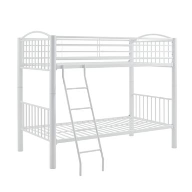 Parknoll Metal Twin Bunk Bed White