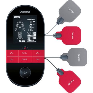 Beurer - Digital TENS +EMS Device w/ Heat - Black