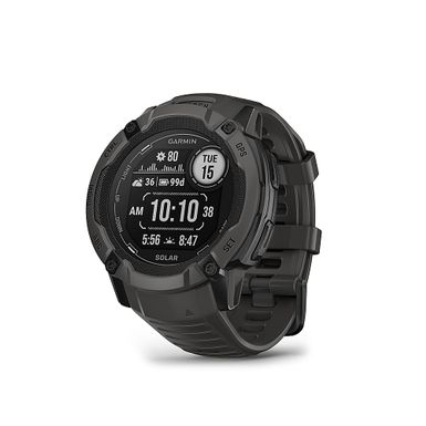 Garmin - Instinct 2X Solar Smartwatch 50 mm Fiber-reinforced Polymer - Gray