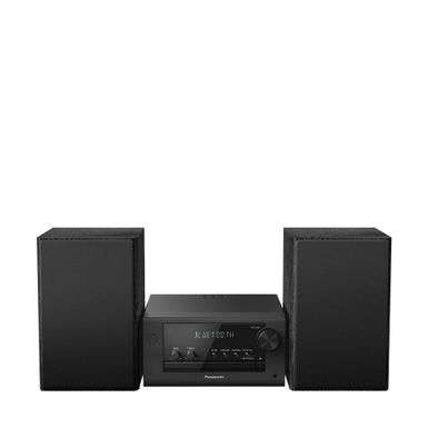 Panasonic - Stereo System with CD, Bluetooth and Radio, 80W - Black