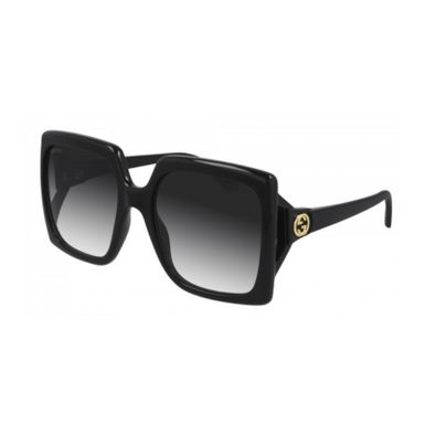 Gucci Ladies' Injection Oversized Square Sunglasses - Black