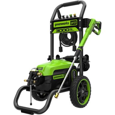 Greenworks - 3000 PSI Electric Pressure Washer - Green