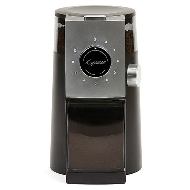 Capresso - Grind Select Coffee Burr Grinder - Black/Silver