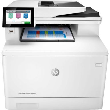 HP - LaserJet Enterprise M480F Color All-In-One Laser Printer - White