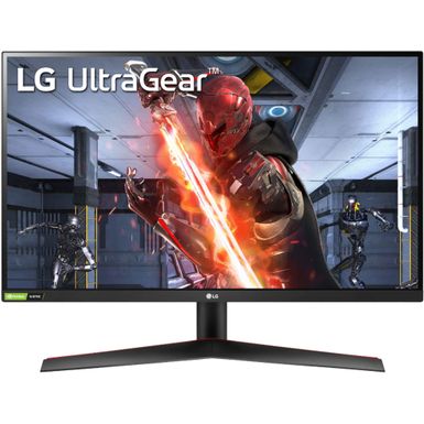 LG - UltraGear 27" IPS QHD 1-ms G-SYNC Compatibillity Monitor - Black