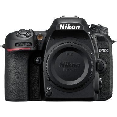 Nikon - D7500 DSLR 4K Video Camera (Body Only) - Black