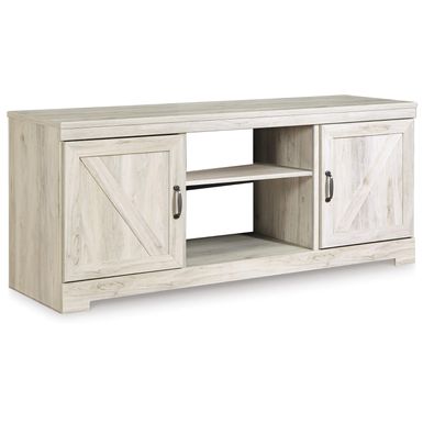 Bellaby Large TV Stand w/Fireplace Option