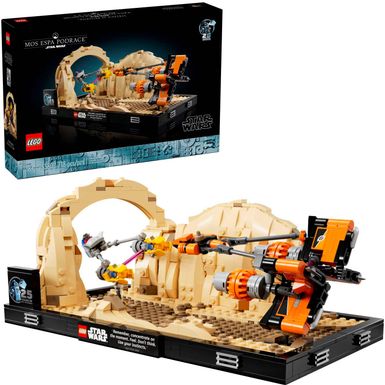 LEGO Star Wars Mos Espa Podrace Diorama Build and Display Set 75380 - Multi