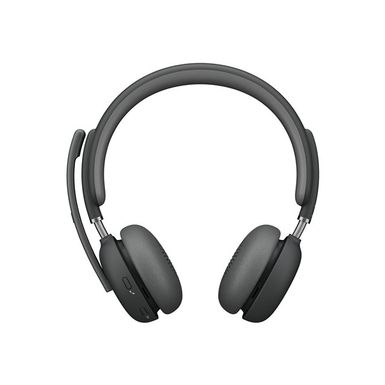 Logitech Zone Wireless 2 Premium Noise Canceling Headset with Hybrid ANC Certified for Zoom Google Meet Google Voice Fast Pair Graphite - headset