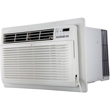 LG - 530 Sq. Ft. 11,500 BTU In Wall Air Conditioner with Remote - White