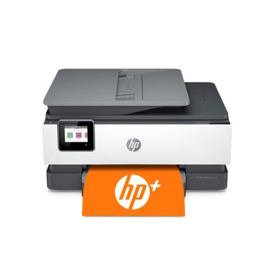 HP - Refurbished OfficeJet Pro 8034e Wireless All-In-One Inkjet Printer - White