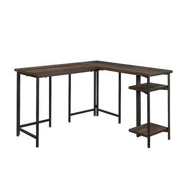 Sauder - North Avenue L-Desk - Smoked Oak