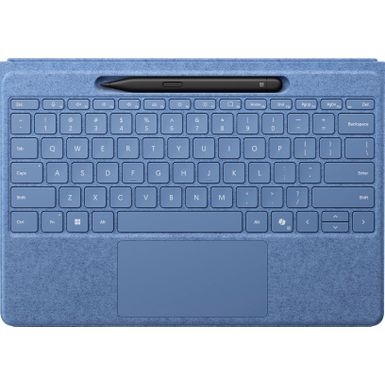 Microsoft - Surface Slim Pen (2nd Edition) and Pro Flex Keyboard for Pro (11th Edition) Pro 9 Pro 8 - Sapphire