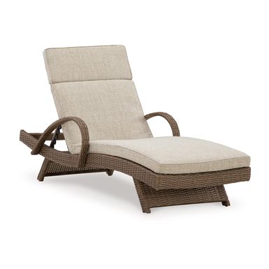 Beachcroft Outdoor Chaise Lounge with Cushion