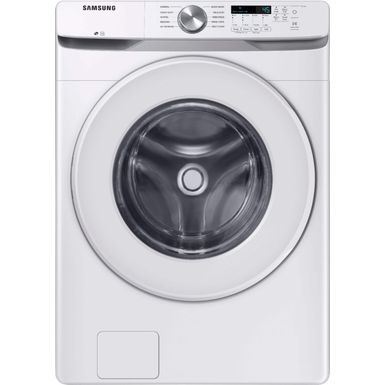 Samsung - 4.5 Cu. Ft. High Efficiency Stackable Smart Front Load Washer with Vibration Reduction Technology+ - White