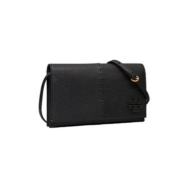 Tory Burch McGraw Wallet Crossbody (Black)