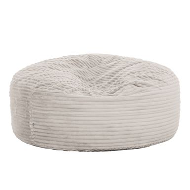 Sealy® Bala 5ft Corduroy Taupe Memory Foam Bean Bag