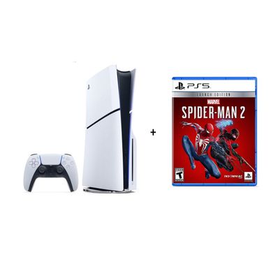 PlayStation 5 Slim 1TB Disc + Spider-Man 2