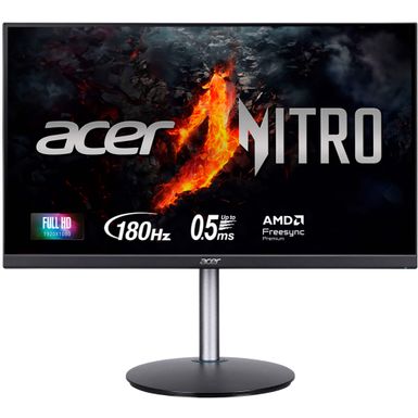 Acer - Nitro Gaming 23.8" IPS FHD 1080P 180Hz 0.5ms FreeSync Premium Gaming Monitor (DisplayPort, HDMI) - Black