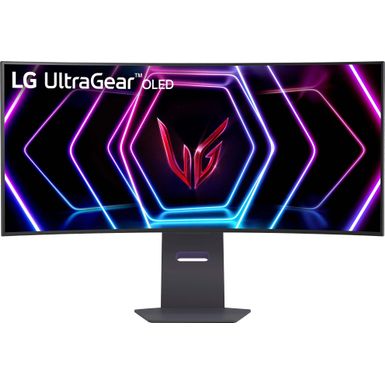 LG UltraGear 39 OLED Curved WQHD 240Hz 0.03ms FreeSync and NVIDIA G-SYNC Compatible Gaming Monitor with HDR400 - Black