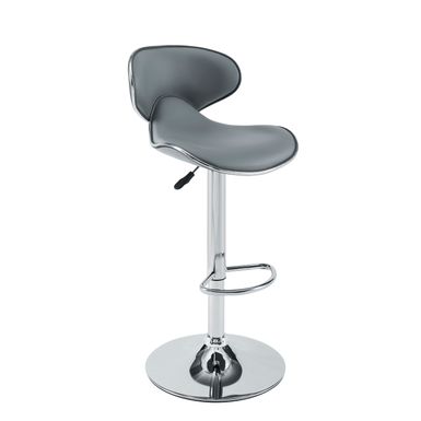 Stopher Adjustable Barstool Gray