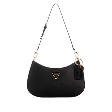 Guess Noelle Top Zip Shoulder Bag (Black)