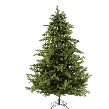 Fraser Hill Farm 10.0' Foxtail Pine Tree, Warm White LED Lights, Easy Connect