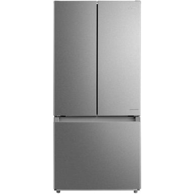 Midea 18 cu. ft. French Door Bottom Freezer in Stainless Steel